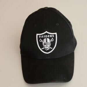 Oakland Raiders  Hat Cap Black with  Logo One size fits all, adjustable